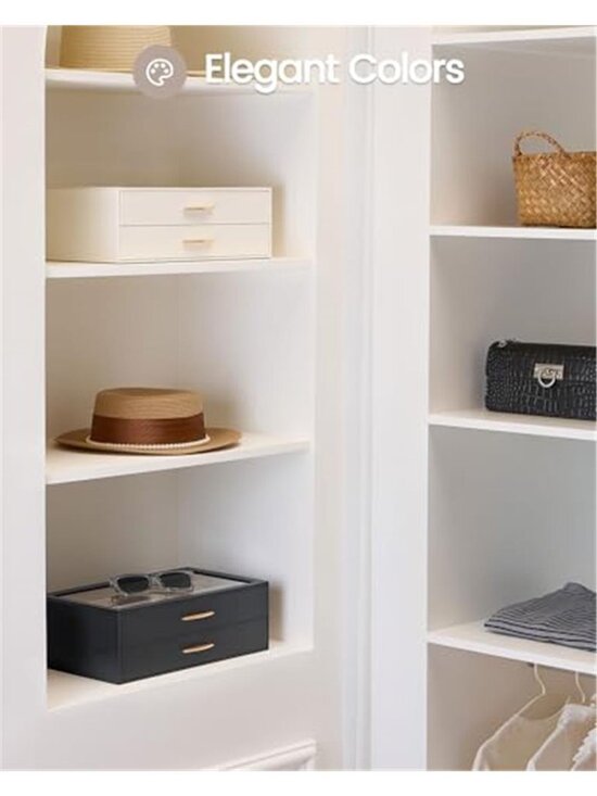12 Slot Enlarged Sunglasses Organizer for women Multi Eyewear Storage Box main image 4